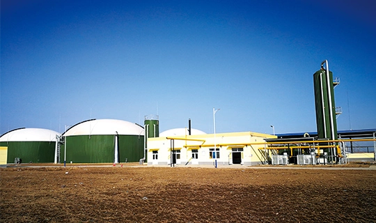 anaerobic digester septic tank