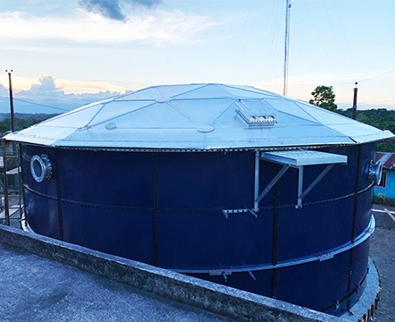 YHR Tanks: Geodesic Dome Tank Roof For Water Storage, Metal Aluminum  Roofing Systems